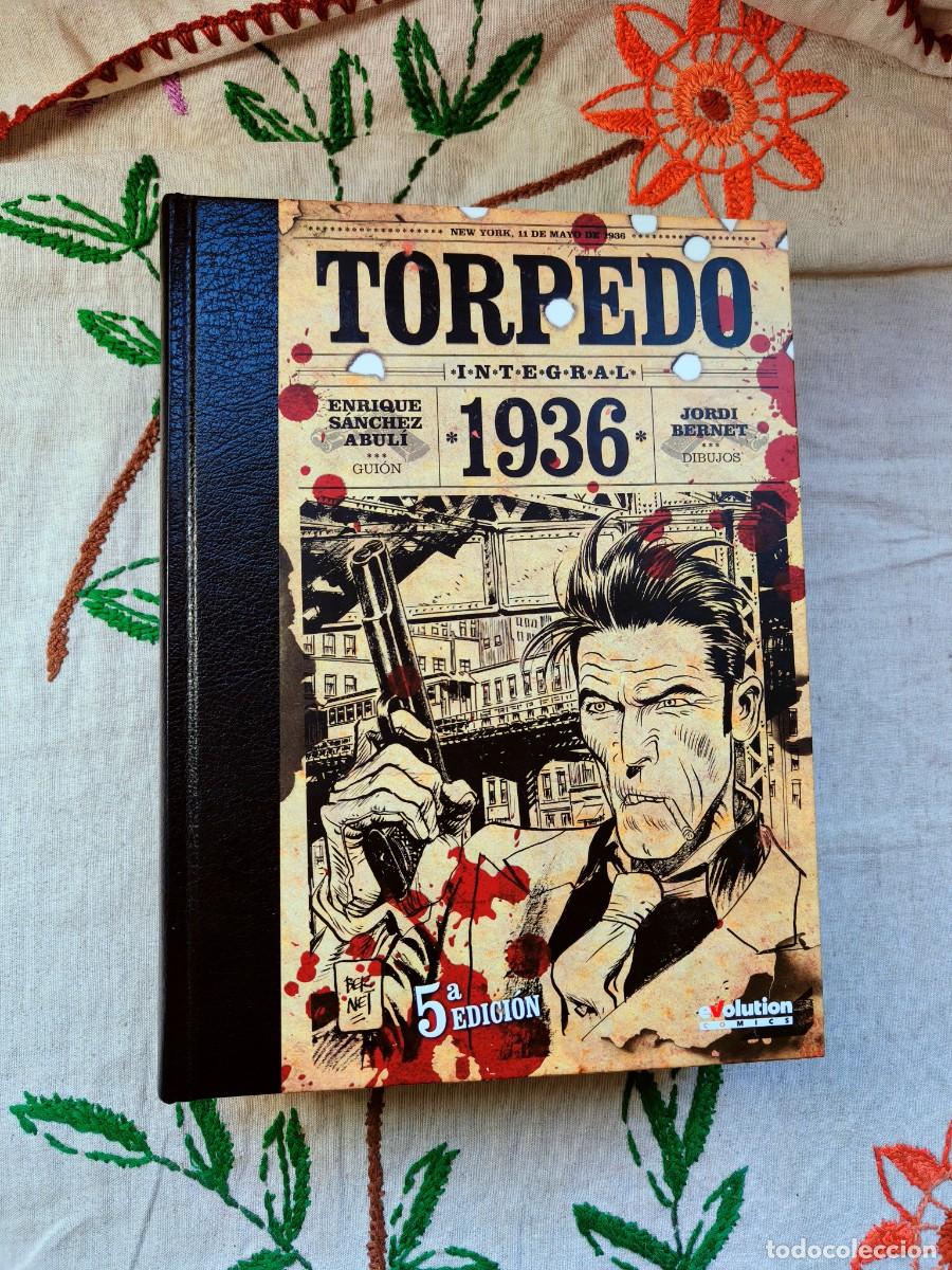 C&oacute;mics: Torpedo. Integral. 1936. Jodi Bernet. Panini. Tapa dura.