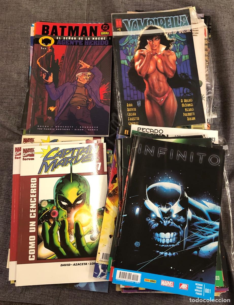 C&oacute;mics: LOTE SURTIDO DE 67 COMICS PANINI, FORUM, ZINCO... SUPERHEROES