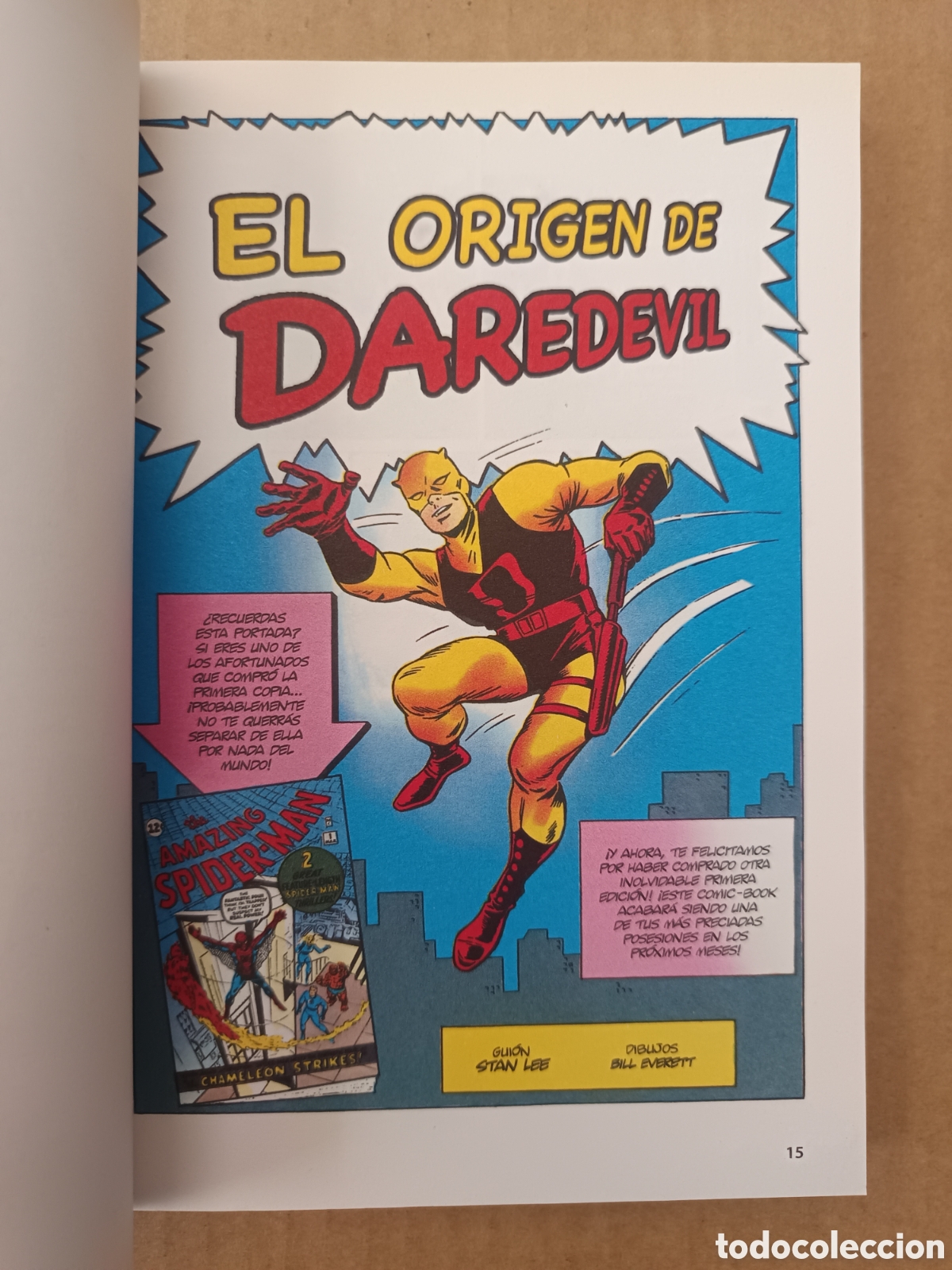 C&oacute;mics: Cl&aacute;sicos del C&oacute;mic: Daredevil, por Stan Lee y Bill Everett (Panini, 2005). - Foto 3
