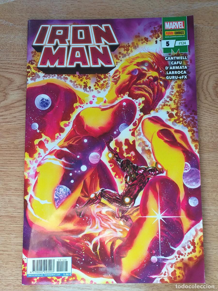 C&oacute;mics: IRON MAN - N&ordm; 124 - 5 Rey de Negro: Iron Man/Doctor Muerte - PANINI