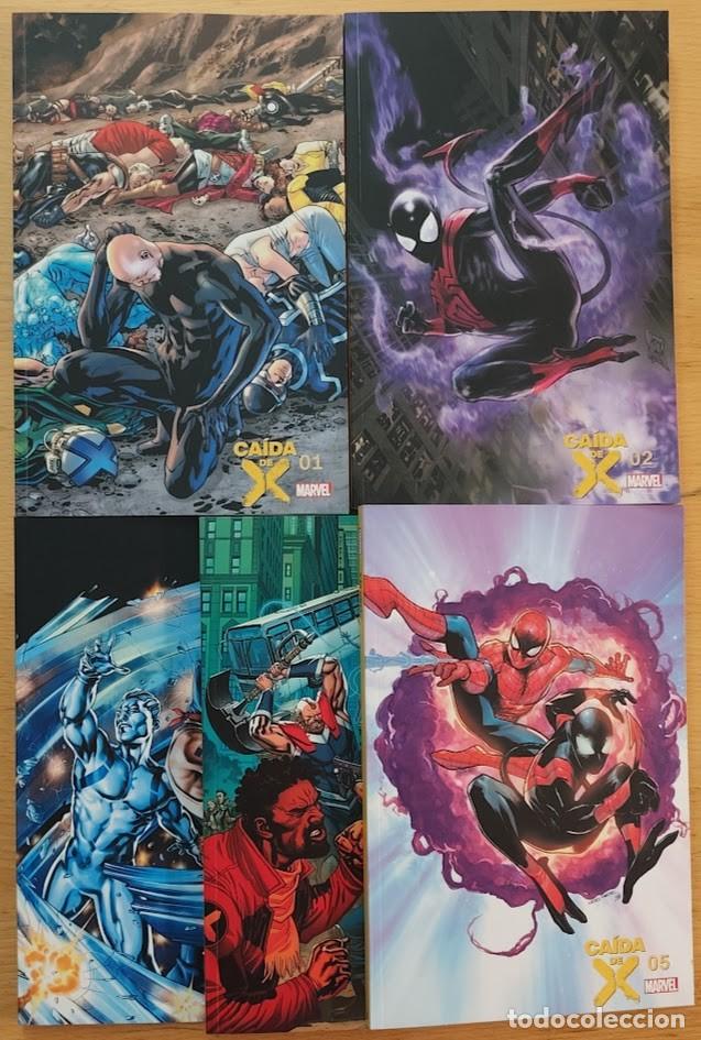 C&oacute;mics: CAIDA DE X 1 A 5 (COMPLETA).VARIOS AUTORES. X MEN, PATRULLA X. TOMOS PANINI