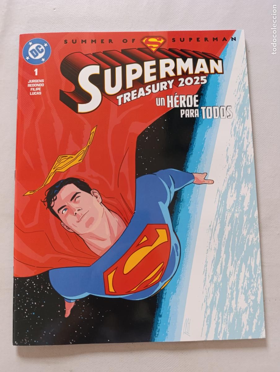 C&oacute;mics: SUPERMAN TREASURY 2025 N&ordm; 1 - UN HEROE PARA TODOS - SUMMER OF SUPERMAN - DC - PANINI (ISw)