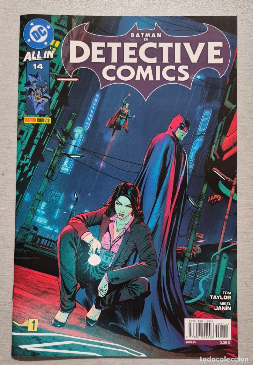 C&oacute;mics: BATMAN DETECTIVE COMICS N&ordm; 14 - TOM TAYLOR - LEE GARBETT / ALL IN DC - PANINI