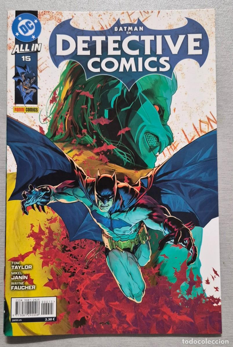 C&oacute;mics: BATMAN DETECTIVE COMICS N&ordm; 15 - TOM TAYLOR - LEE GARBETT / ALL IN DC - PANINI