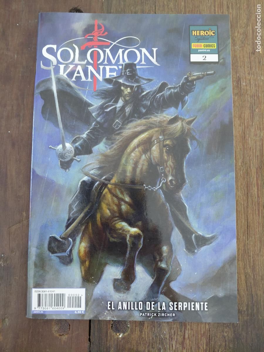 C&oacute;mics: Solomon Kane El anillo de la serpiente Panini N&ordm; 2