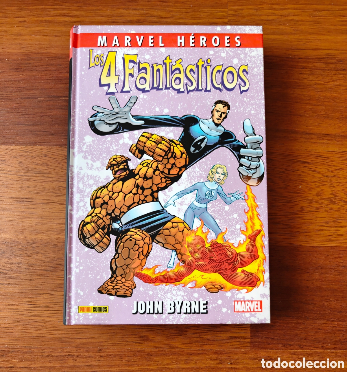 C&oacute;mics: Marvel H&eacute;roes Los 4 fant&aacute;sticos. John Byrne. Tomo 2.