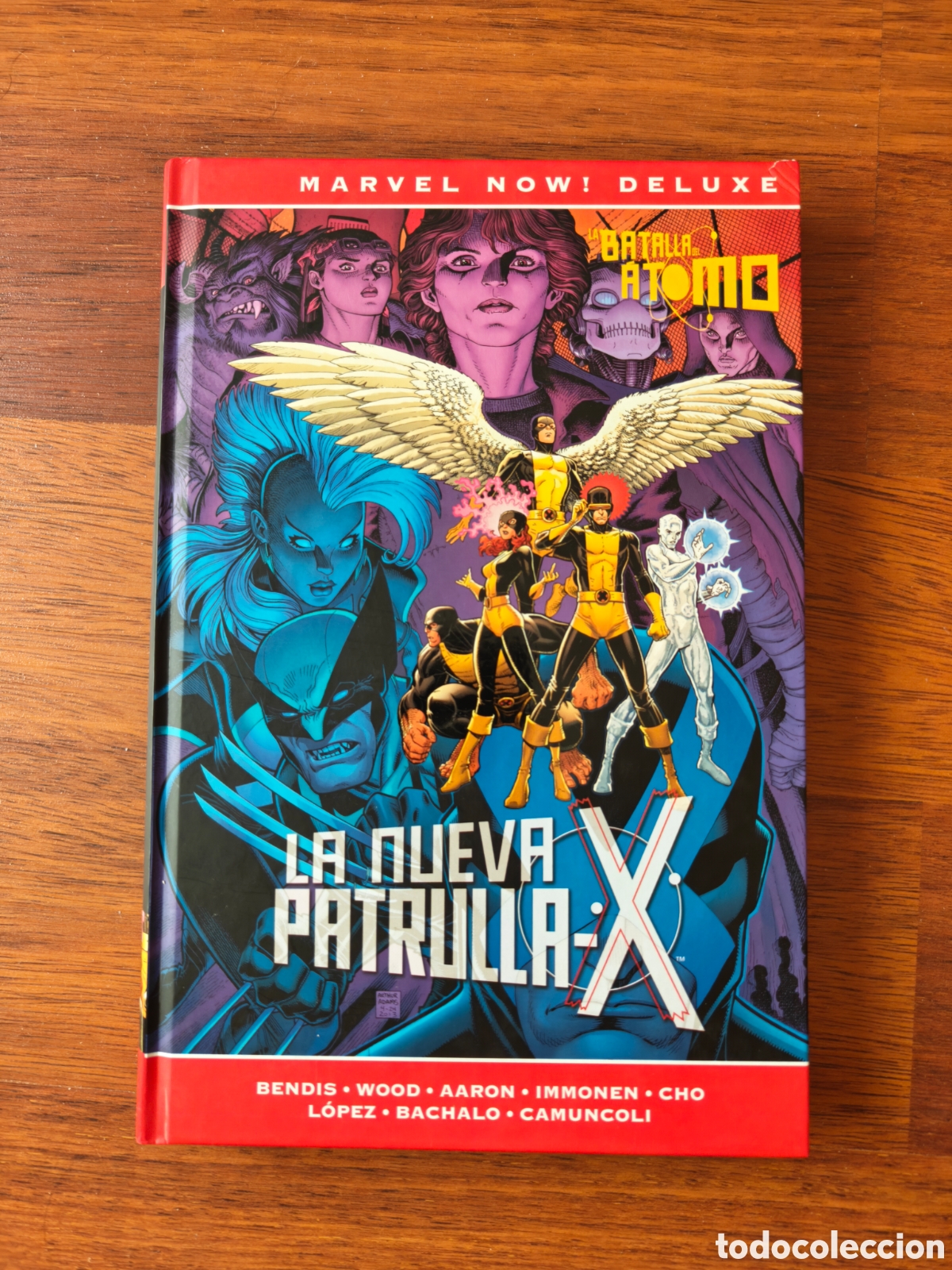 C&oacute;mics: Marvel now! Deluxe Patrulla X. La batalla del &Aacute;tomo. Tomo 3. Brian Michael Bendis.