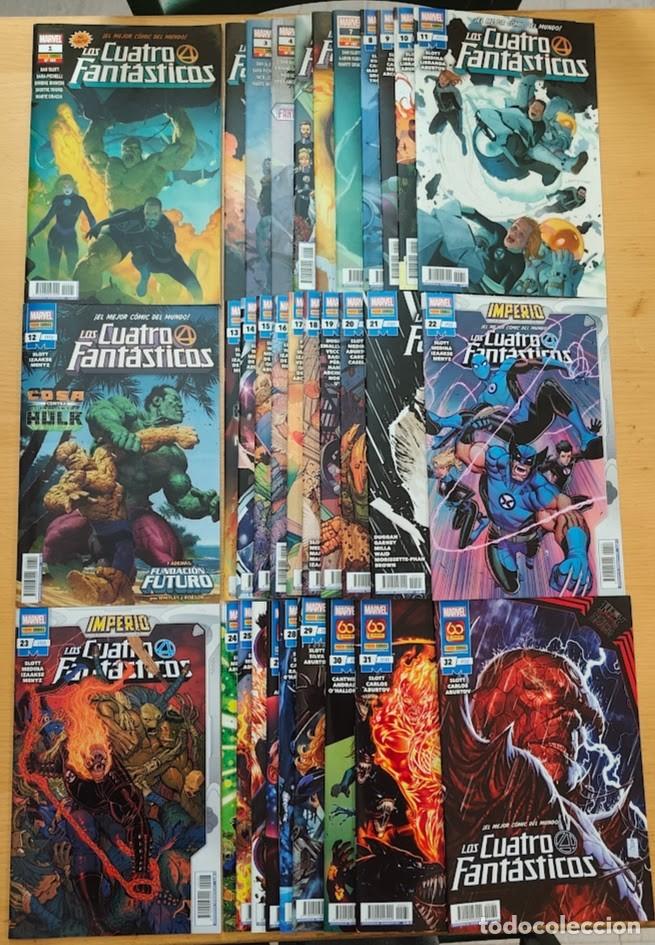 C&oacute;mics: LOS 4 FANTASTICOS VOLUMEN ACTUAL 101 / 1 A 132 / 32. LOTE ETAPA DAN SLOTT. PANINI