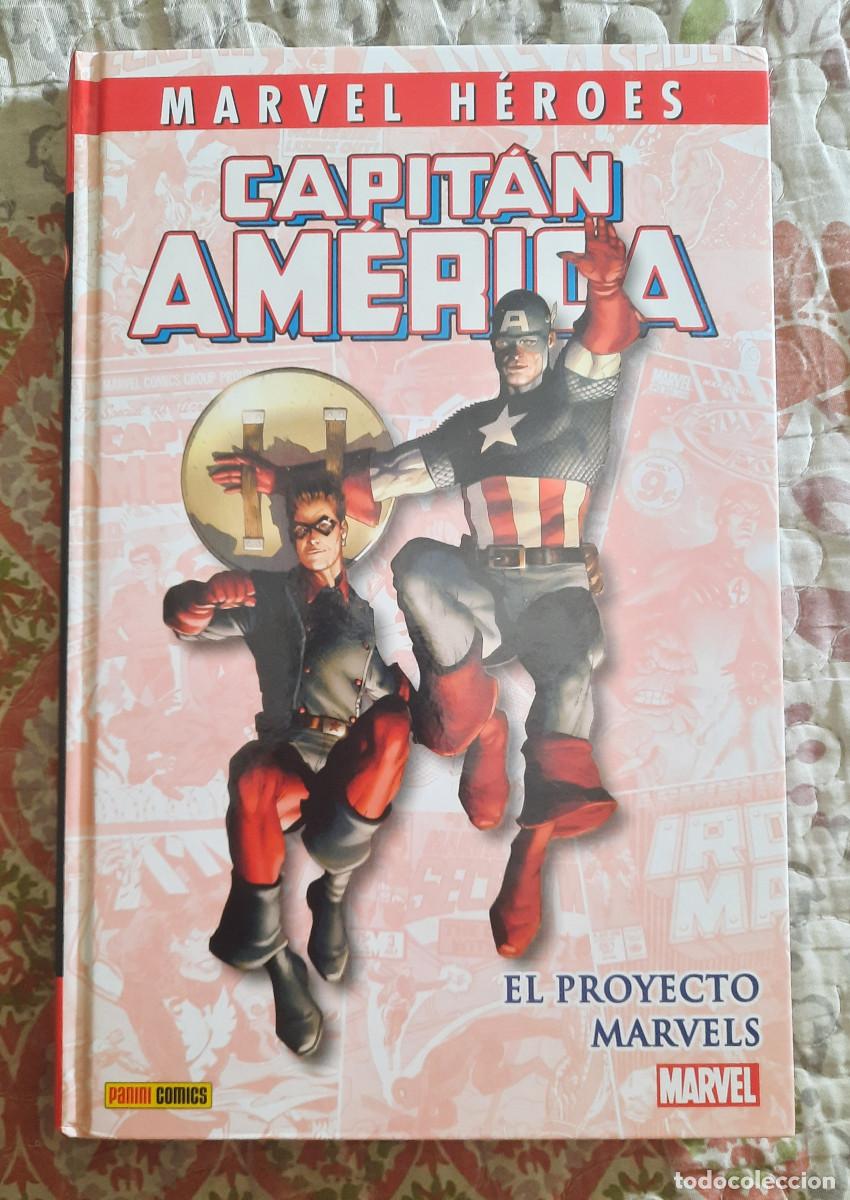 C&oacute;mics: Capit&aacute;n Am&eacute;rica: el proyecto Marvels (Ed Brubaker/Steve Epting) Panini, col. Marvel h&eacute;roes 25