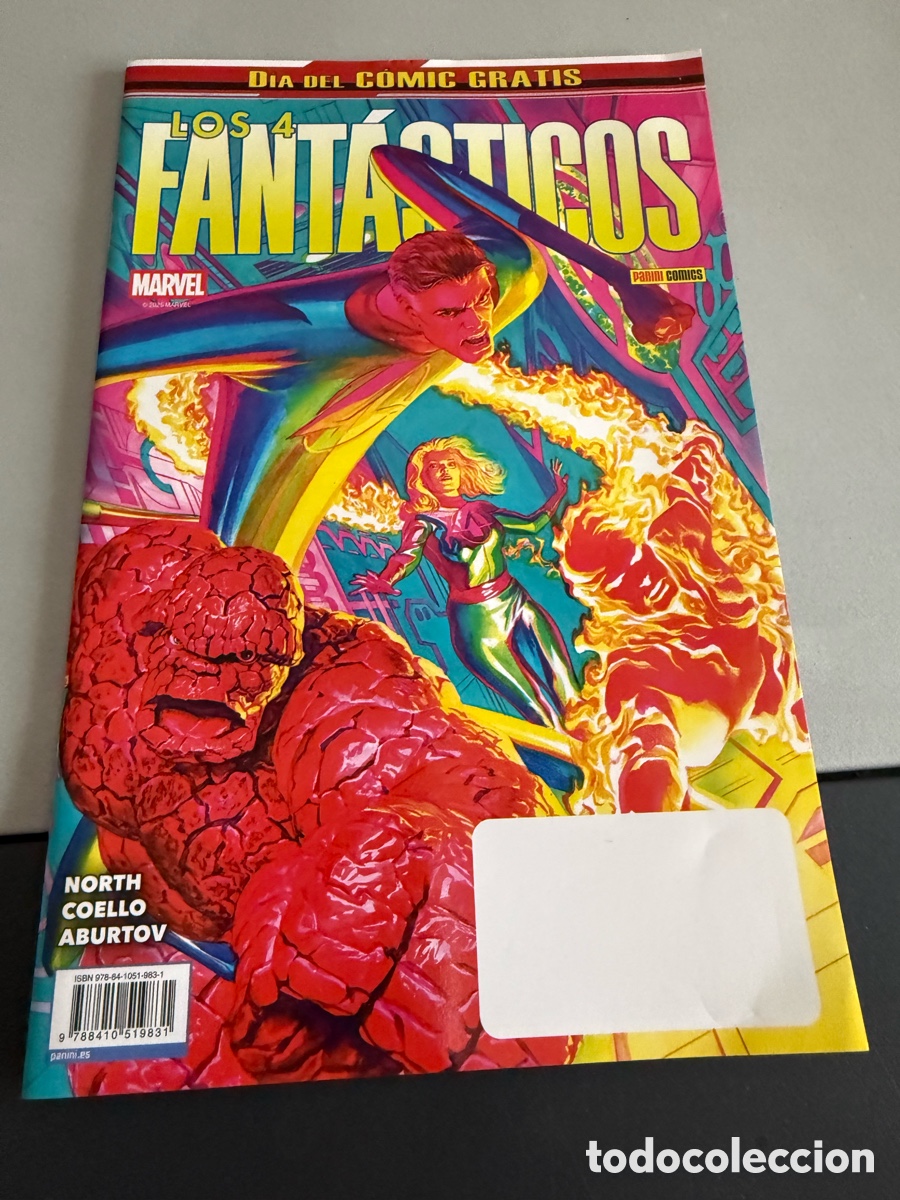 C&oacute;mics: LOS 4 FANT&Aacute;STICOS. PANINI. D&Iacute;A DEL C&Oacute;MIC GRATIS - Foto 1