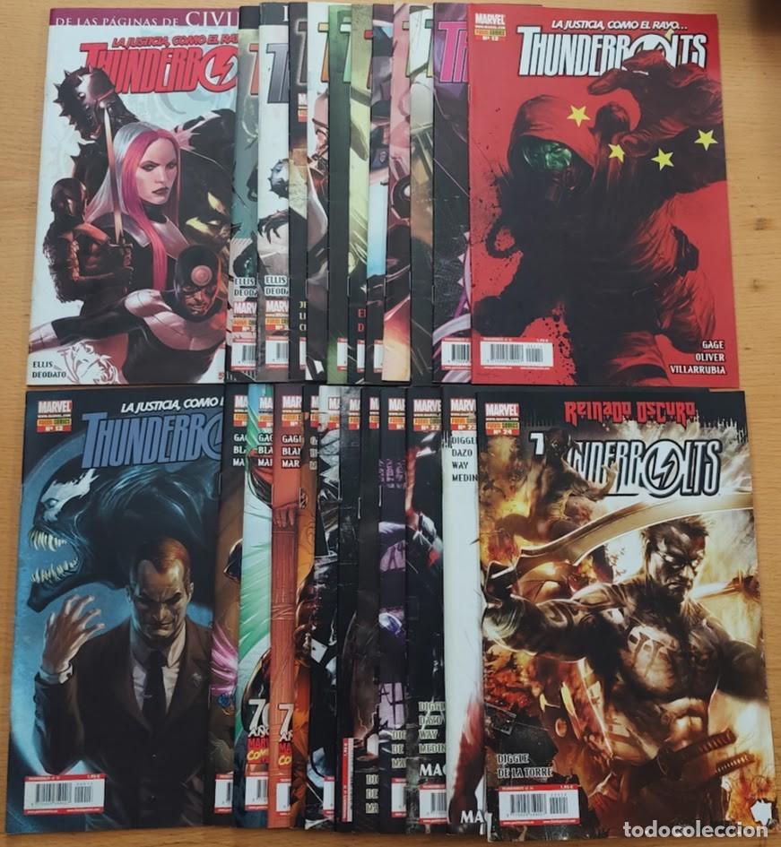 C&oacute;mics: THUNDERBOLTS 1 A 24 (COMPLETA). WARREN ELLIS. PANINI 2008