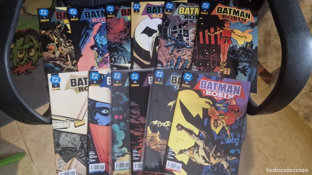 C&oacute;mics: BATMAN Y ROBIN: A&Ntilde;O UNO (OBRA COMPLETA 12 N&Uacute;MEROS) - PANINI - Foto 1