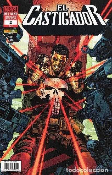 C&oacute;mics: MARVEL RED BAND - EL CASTIGADOR N&ordm; 2 DE 5 - PANINI - Foto 1