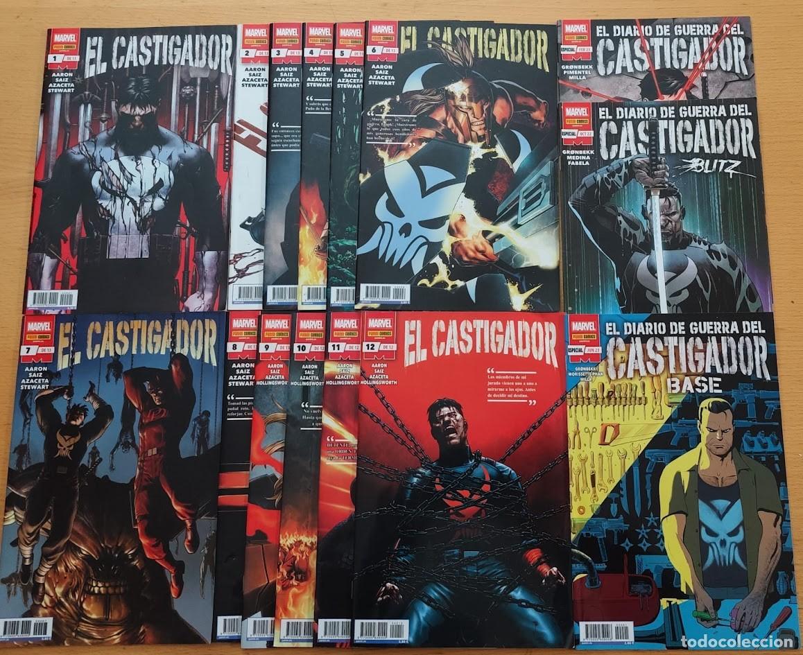 C&oacute;mics: EL CASTIGADOR 1 A 12 (COMPLETA) + 3 ESPECIALES. JASON AARON, SAIZ. PANINI