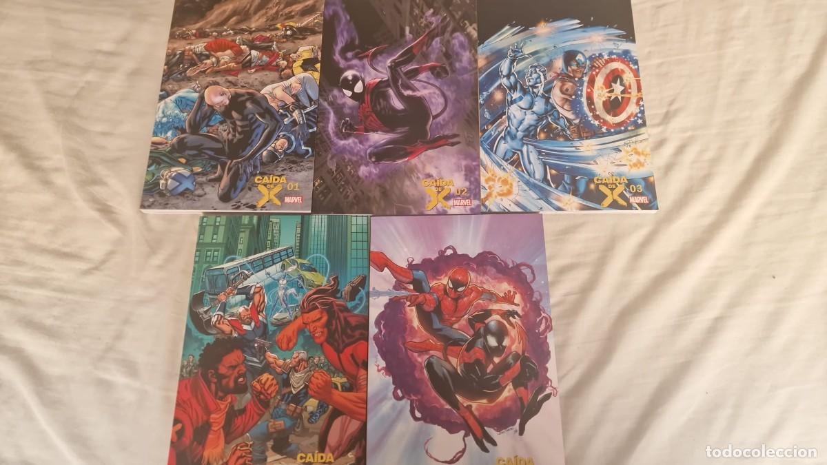 C&oacute;mics: LA CA&Iacute;DA DE X (OBRA COMPLETA 5 TOMOS) - PANINI