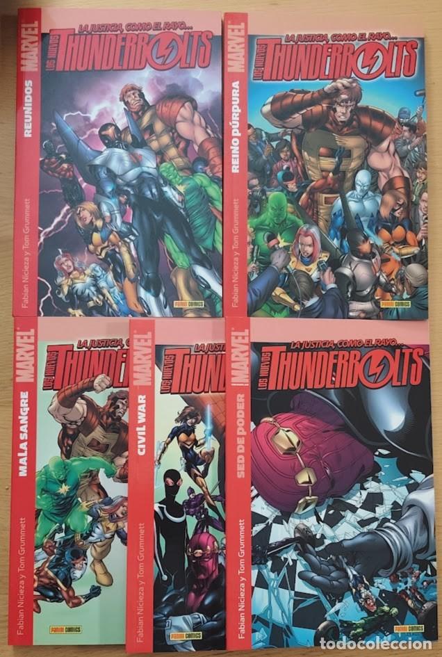C&oacute;mics: NUEVOS THUNDERBOLTS 1 A 5 (COMPLETA). PANINI