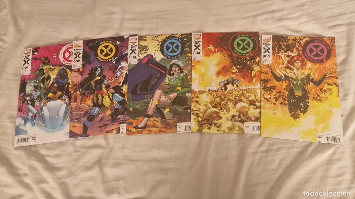 C&oacute;mics: ASCENSI&Oacute;N DE POTENCIAS DE X (OBRA COMPLETA 5 N&Uacute;MEROS) (LA CA&Iacute;DA DE LA CASA DE X) - PANINI