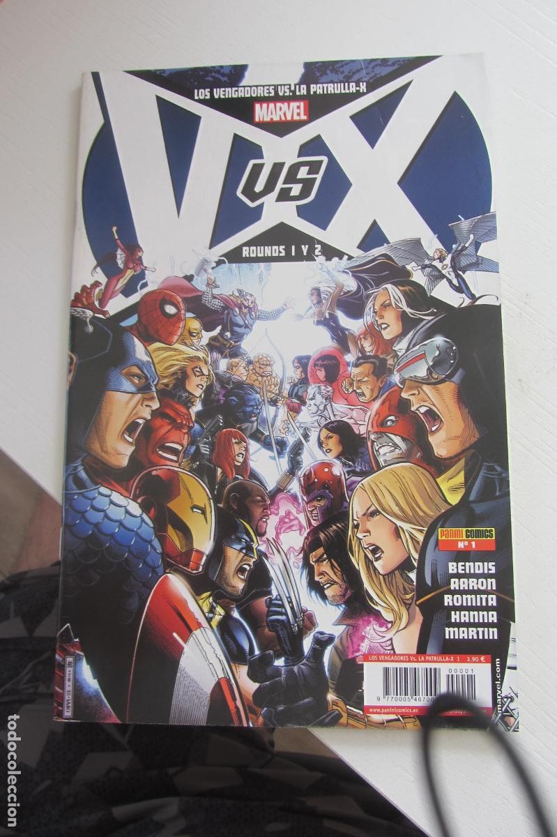 C&oacute;mics: VVX : V VS X 1 LOS VENGADORES VS LA PATRULLA X : ROUNDS 1 y 2 PANINI ( 2012/2013 )arx143