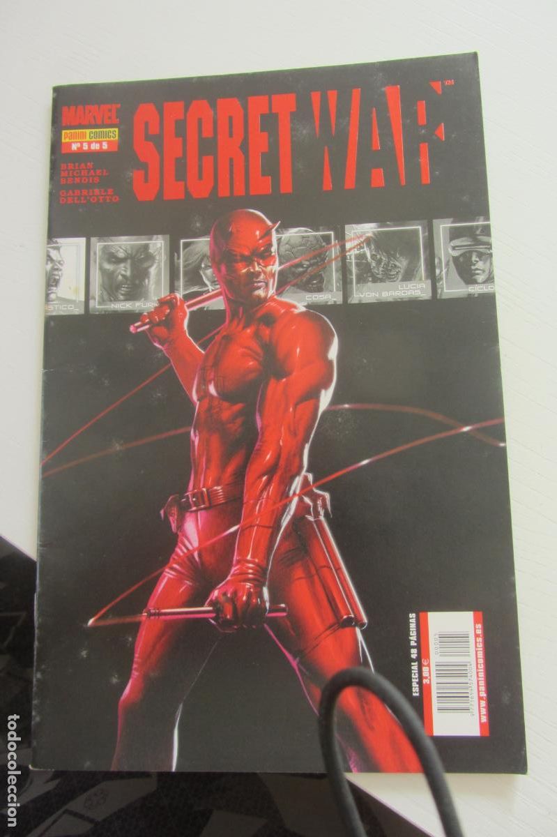 C&oacute;mics: SECRET WAR N&ordm; 5 DE 5 - ED. PANINI buen estado arx146