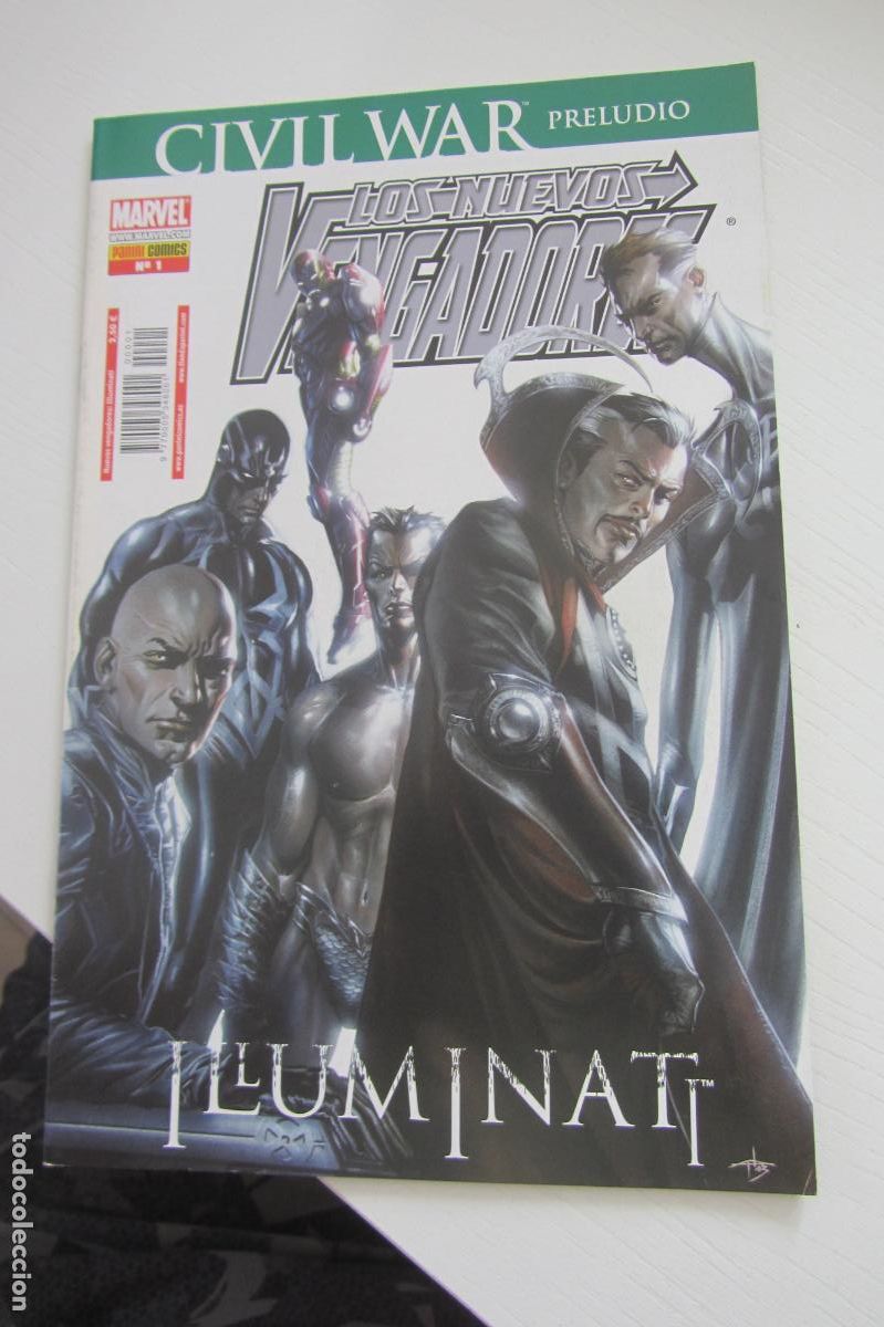 C&oacute;mics: LOS NUEVOS VENGADORES ILLUMINATI N&ordm; 1 PRELUDIO CIVIL WAR -ED. PANINI arx147