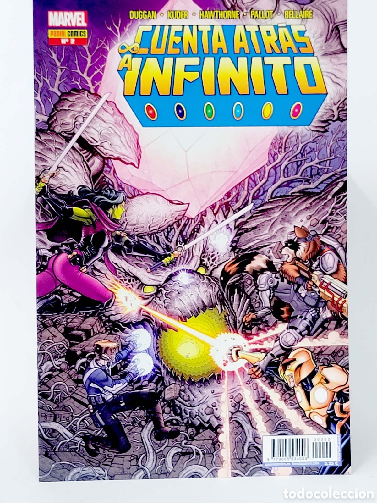 C&oacute;mics: C&Oacute;MIC CUENTA ATR&Aacute;S A INFINITO 2 PANINI MARVEL GRAPA DE KIOSCO