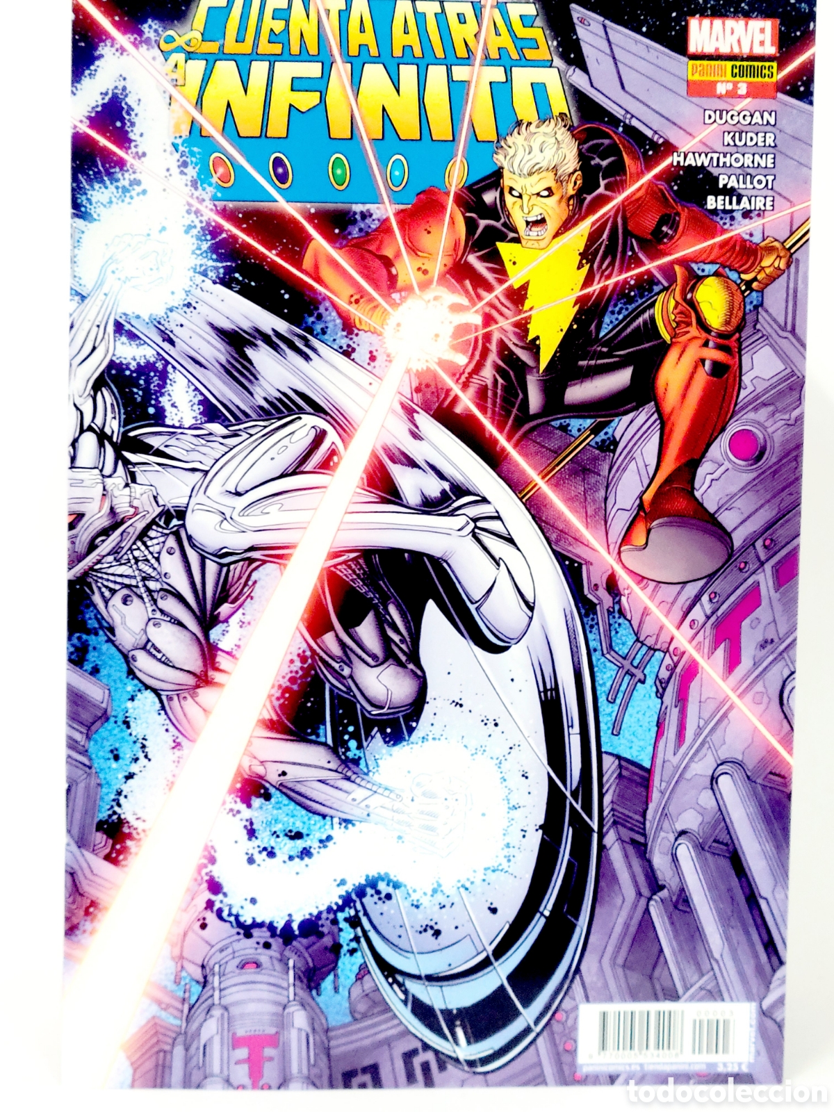 C&oacute;mics: C&Oacute;MIC CUENTA ATR&Aacute;S A INFINITO 3 PANINI MARVEL GRAPA DE KIOSCO