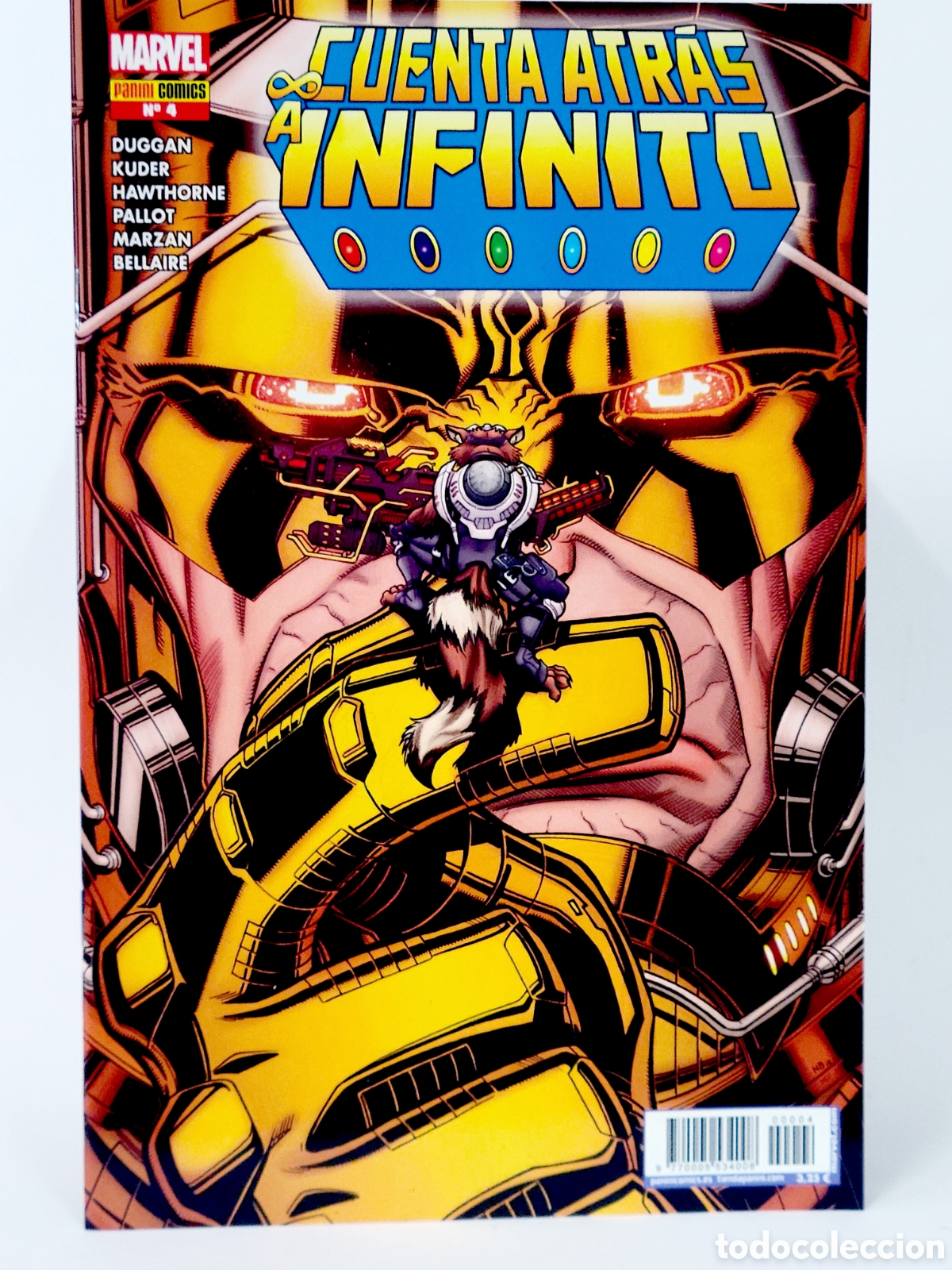 C&oacute;mics: C&Oacute;MIC CUENTA ATR&Aacute;S A INFINITO 4 PANINI MARVEL GRAPA DE KIOSCO