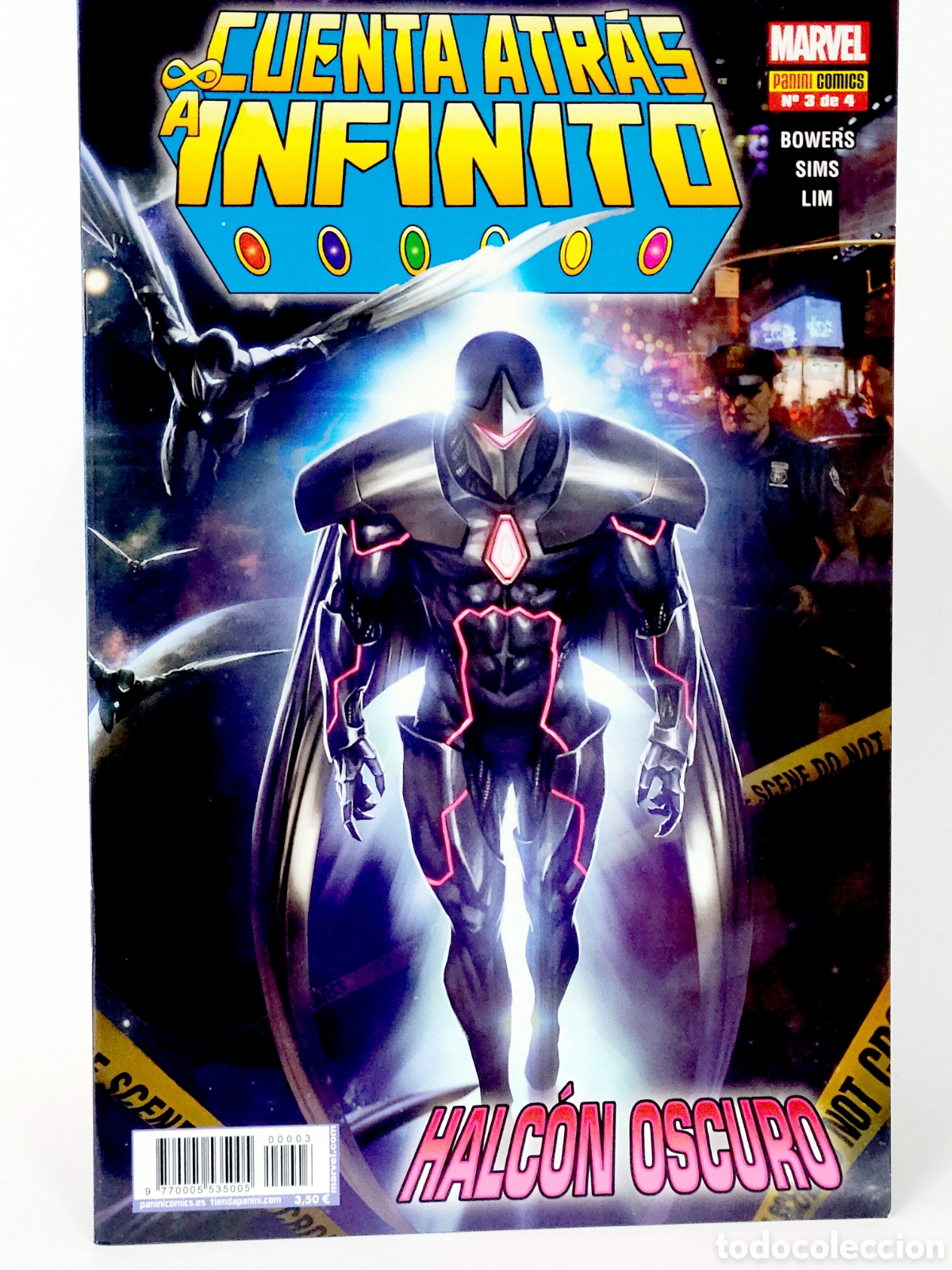 C&oacute;mics: C&Oacute;MIC CUENTA ATR&Aacute;S A INFINITO 3 HALC&Oacute;N OSCURO PANINI MARVEL GRAPA DE KIOSCO