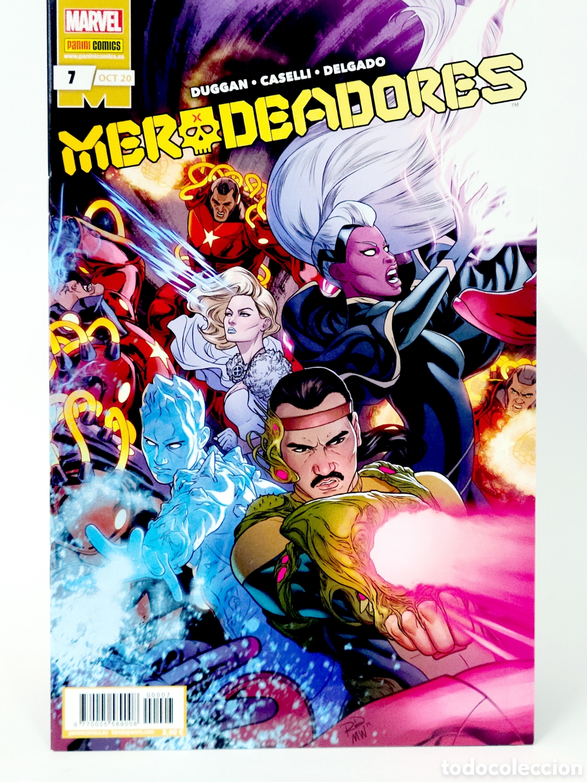 C&oacute;mics: C&Oacute;MIC MERODEADORES 7 OCTUBRE 2020 PANINI MARVEL GRAPA DE KIOSCO