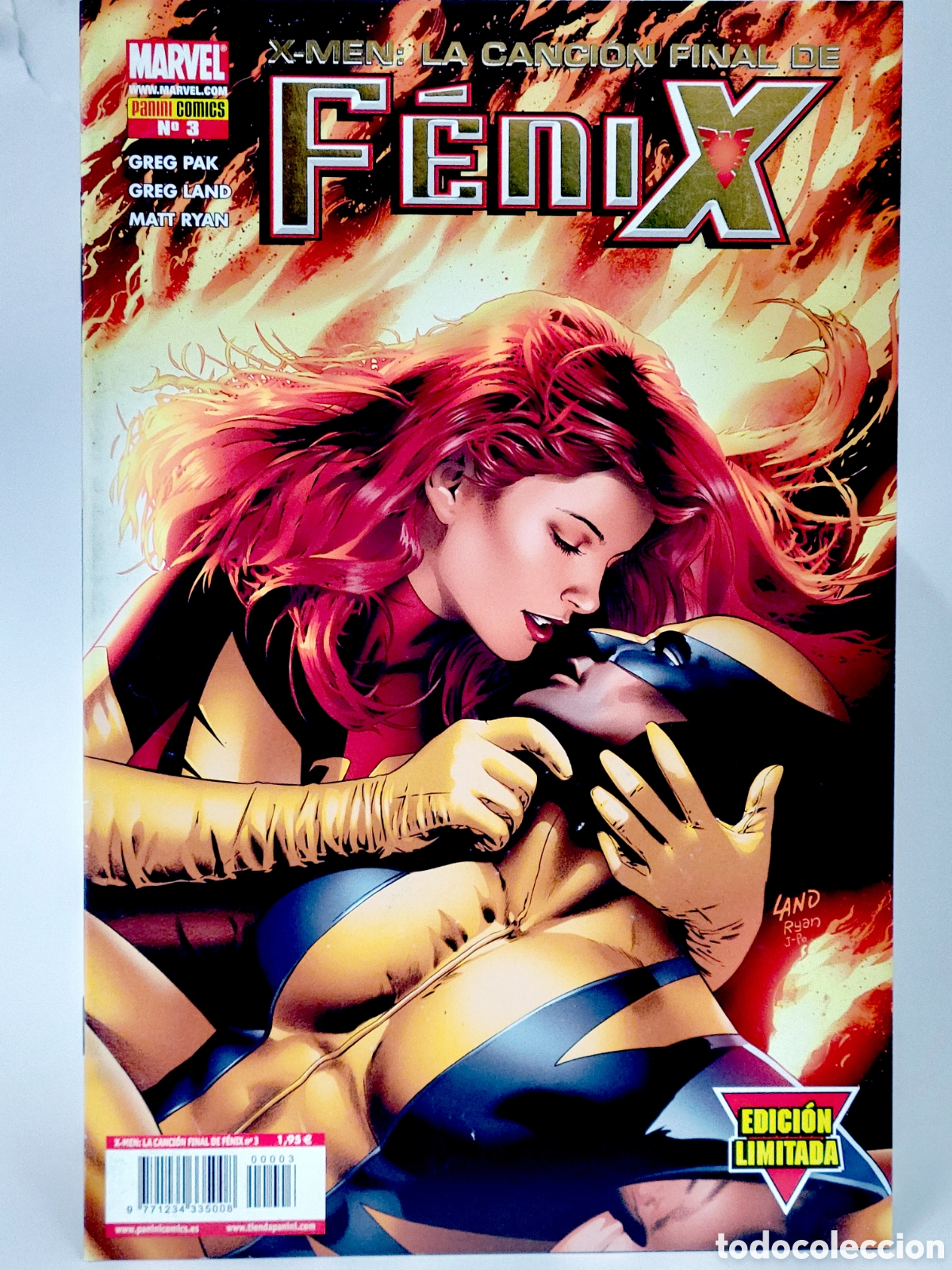 C&oacute;mics: C&Oacute;MIC X-MEN LA CANCI&Oacute;N FINAL DE F&Eacute;NIX 3 EDICI&Oacute;N LIMITADA PANINI MARVEL GRAPA DE KIOSCO