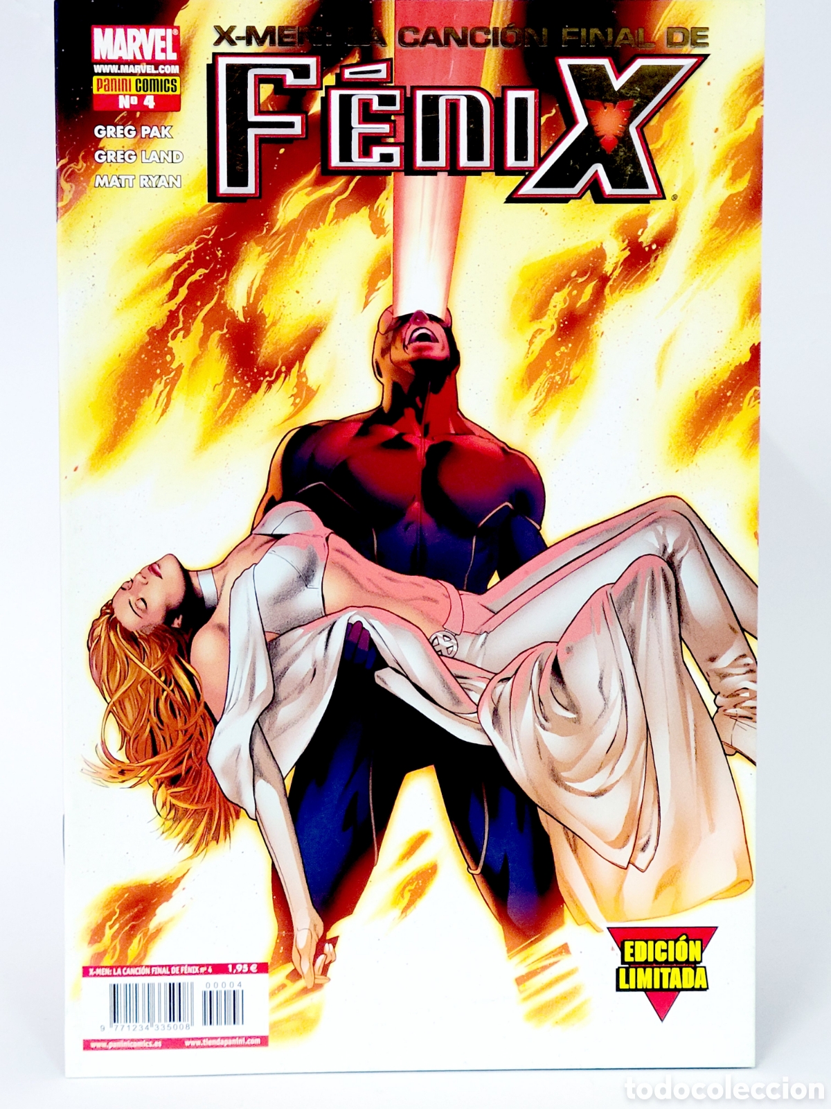 C&oacute;mics: C&Oacute;MIC X-MEN LA CANCI&Oacute;N FINAL DE F&Eacute;NIX 4 EDICI&Oacute;N LIMITADA PANINI MARVEL GRAPA DE KIOSCO