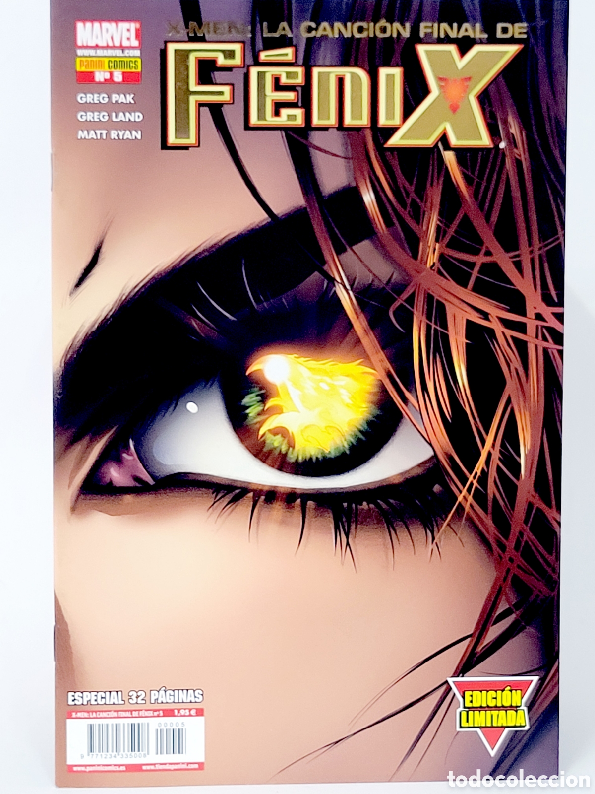 C&oacute;mics: C&Oacute;MIC X-MEN LA CANCI&Oacute;N FINAL DE F&Eacute;NIX 5 EDICI&Oacute;N LIMITADA PANINI MARVEL GRAPA DE KIOSCO