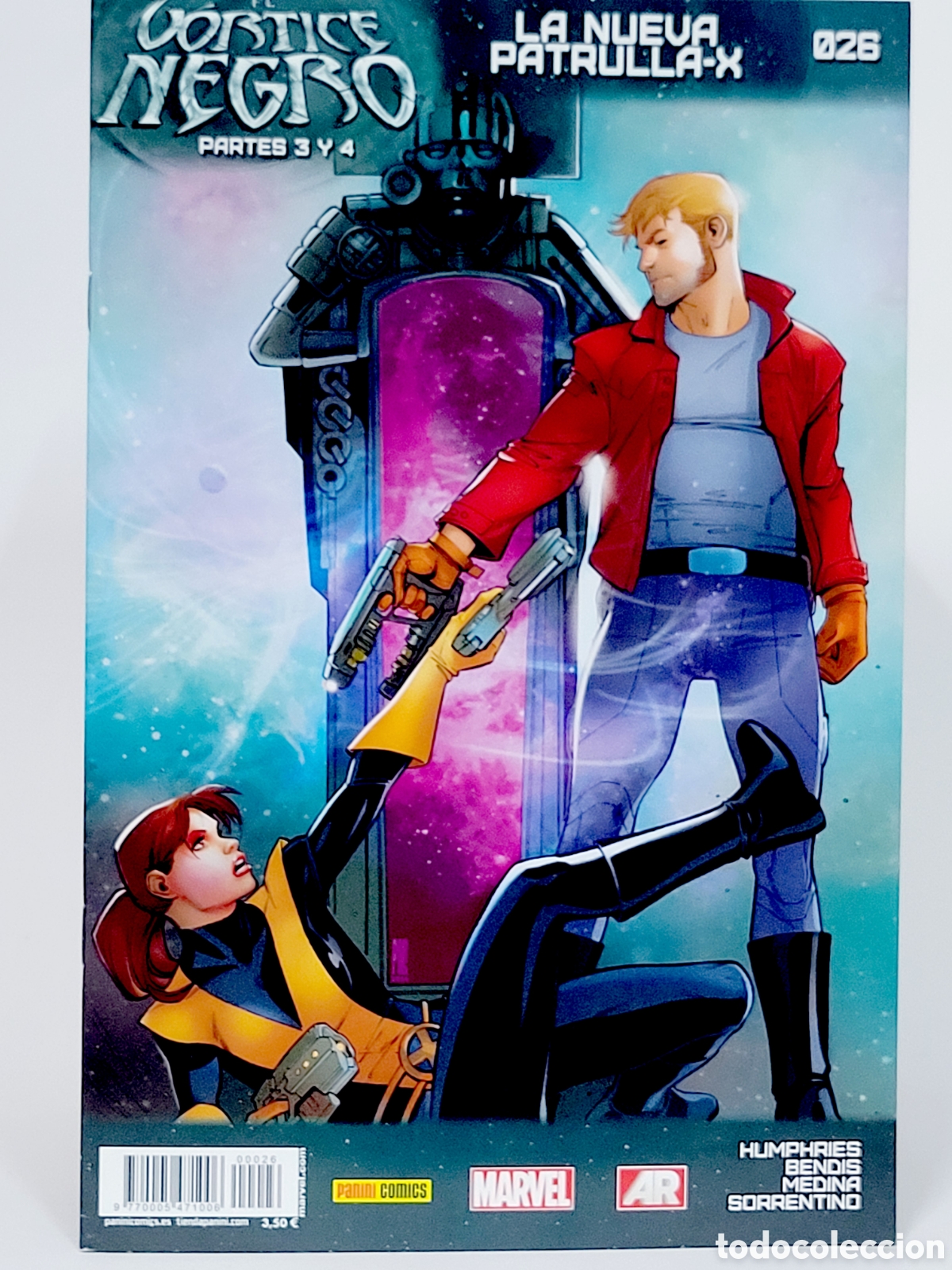 C&oacute;mics: C&Oacute;MIC LA NUEVA PATRULLA-X 26 VORTICE NEGRO PANINI MARVEL GRAPA DE KIOSCO