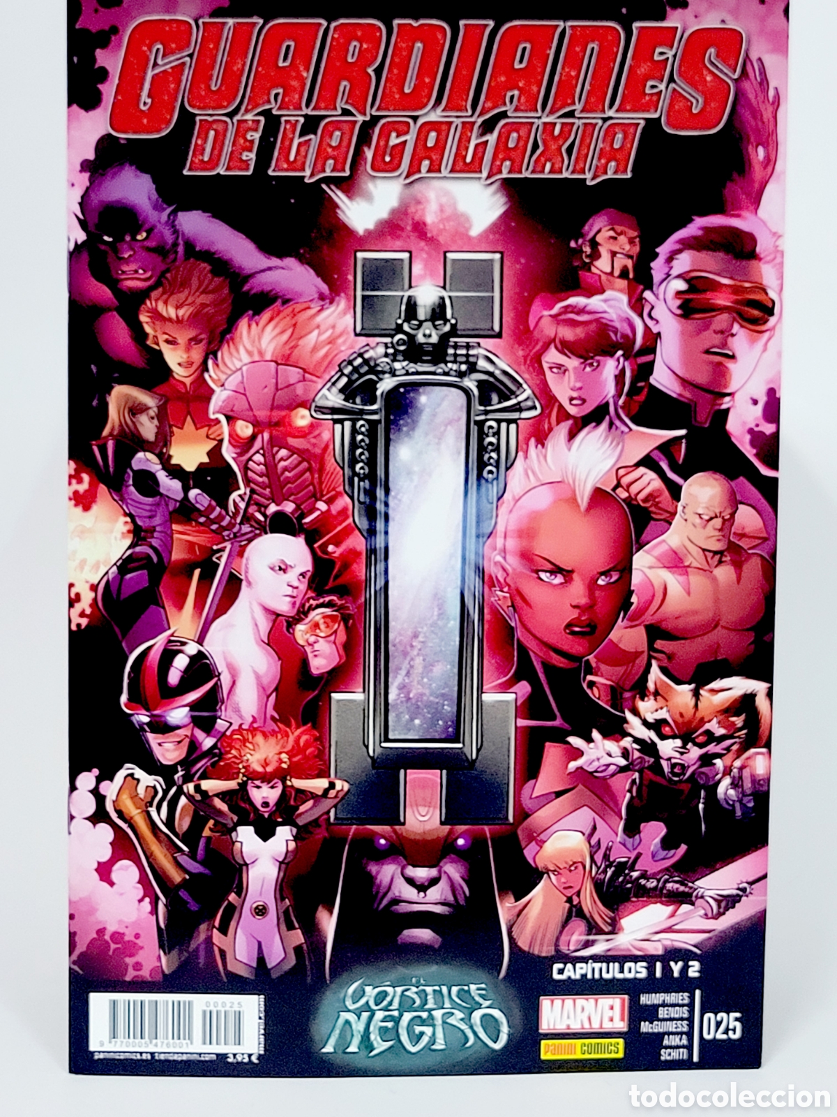 C&oacute;mics: C&Oacute;MIC GUARDIANES DE LA GALAXIA 25 VOL.2 VORTICE NEGRO VOLUMEN PANINI MARVEL GRAPA DE KIOSCO
