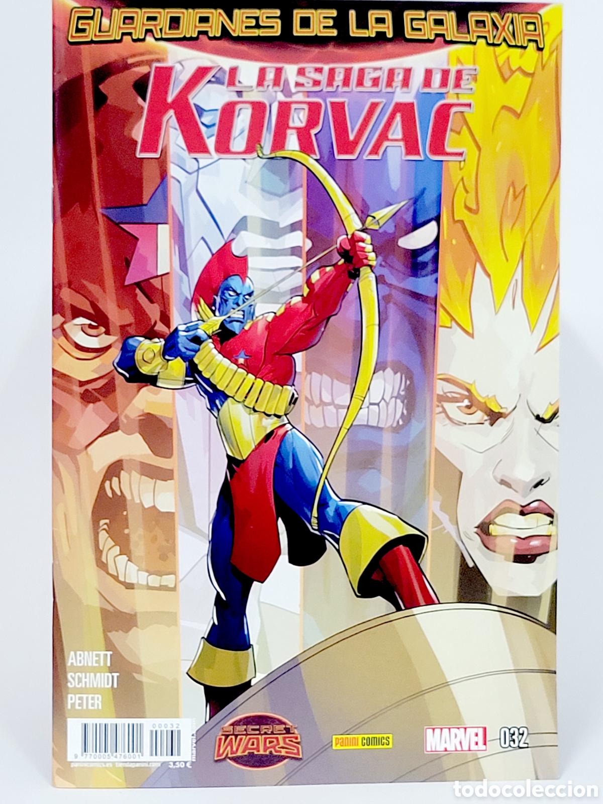 C&oacute;mics: C&Oacute;MIC GUARDIANES DE LA GALAXIA 32 LA SAGA DE KORVAC PANINI MARVEL GRAPA DE KIOSCO