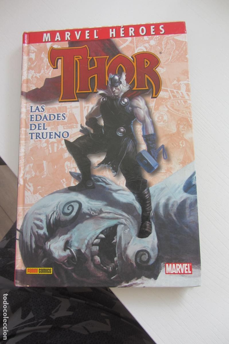C&oacute;mics: MARVEL H&Eacute;ROES 19 THOR LAS EDADES DEL TRUENO MARVEL PANINI arx149B