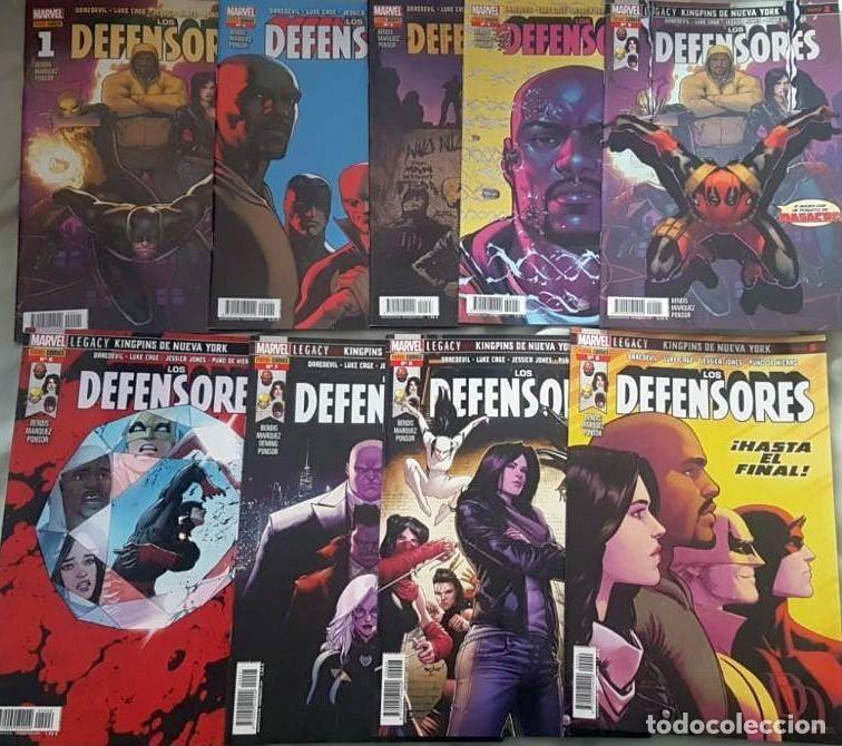 C&oacute;mics: LOS DEFENSORES (OBRA COMPLETA de 9 N&Uacute;MEROS) - PANINI - OFERTA