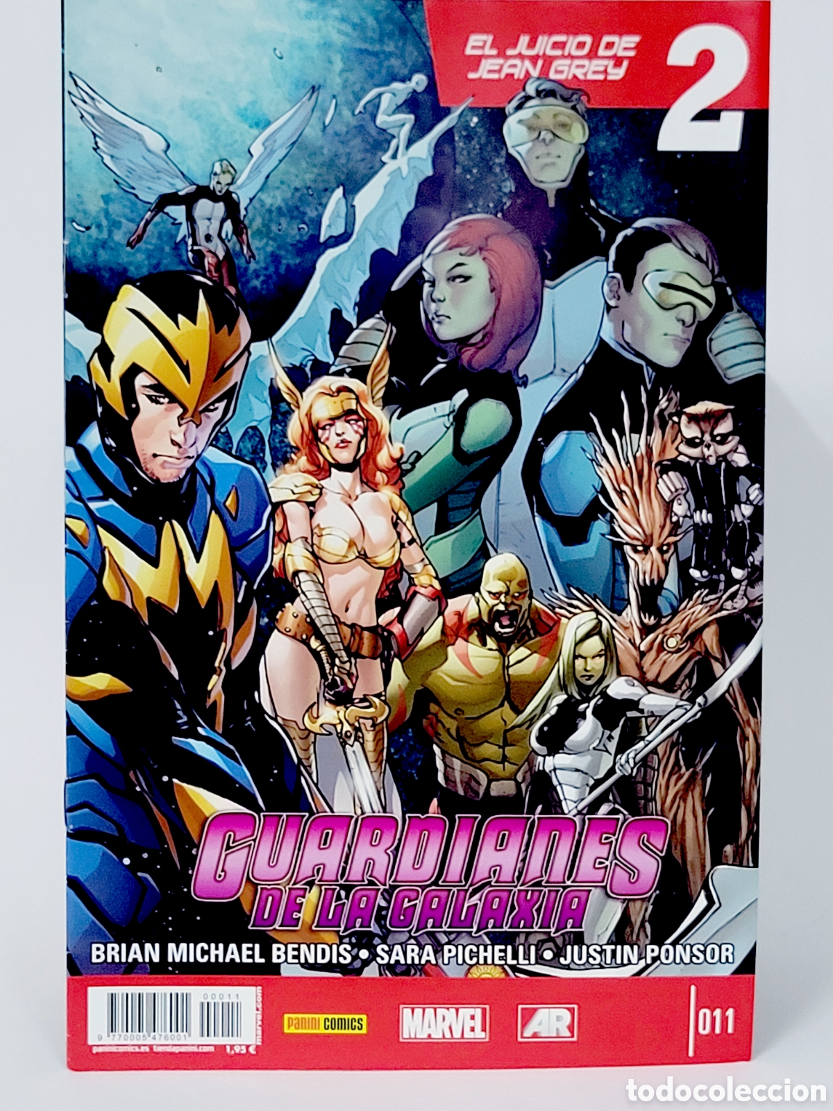 C&oacute;mics: C&Oacute;MIC GUARDIANES DE LA GALAXIA 11 PANINI MARVEL GRAPA DE KIOSCO