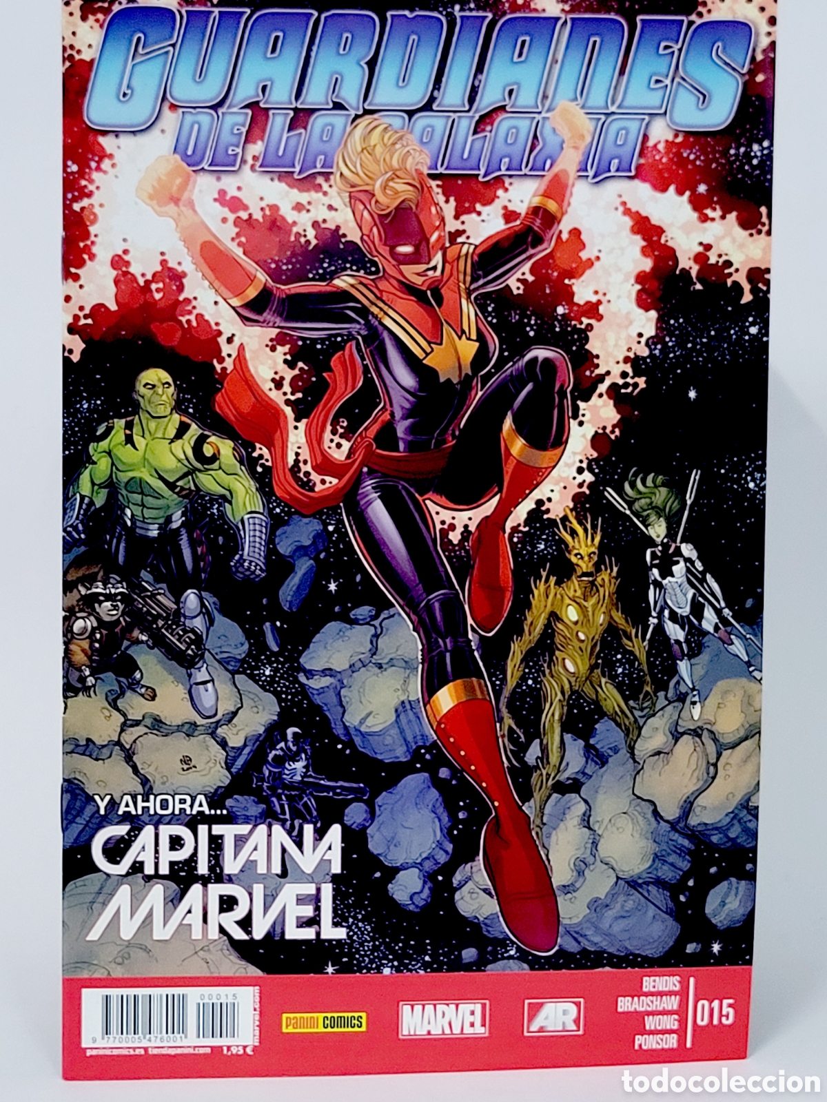 C&oacute;mics: C&Oacute;MIC GUARDIANES DE LA GALAXIA 15 CAPITANA MARVEL PANINI MARVEL GRAPA DE KIOSCO