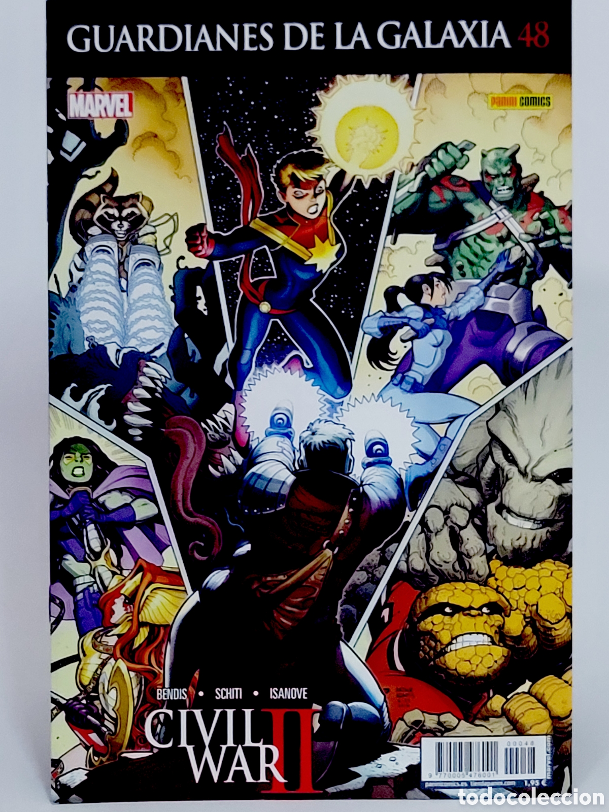 C&oacute;mics: C&Oacute;MIC GUARDIANES DE LA GALAXIA 48 CIVIL WAR II PANINI MARVEL GRAPA DE KIOSCO