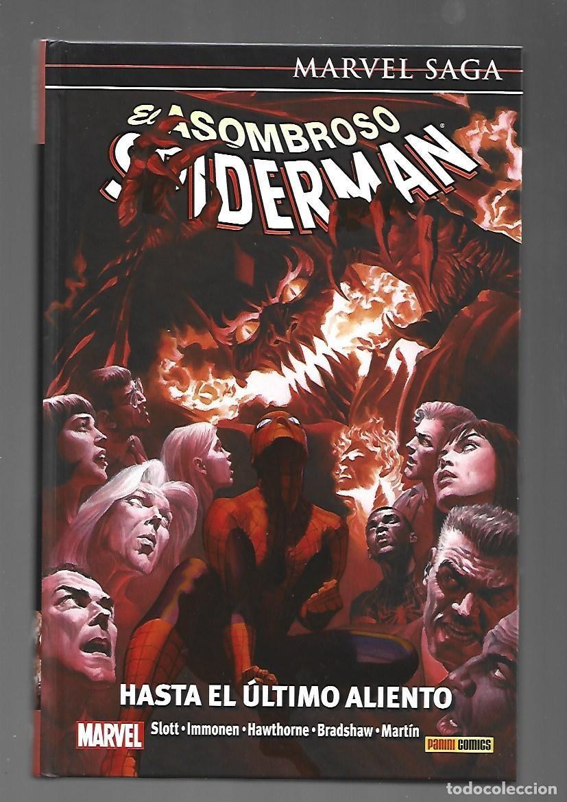 C&oacute;mics: Marvel Saga, 131, Asombroso Spiderman, 59: hasta el &uacute;ltimo aliento, 2021, Panini, impecable