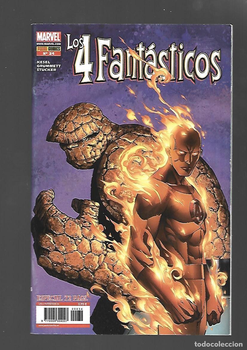 C&oacute;mics: Los 4 Fant&aacute;sticos, 34, 2006, Panini, muy buene stado