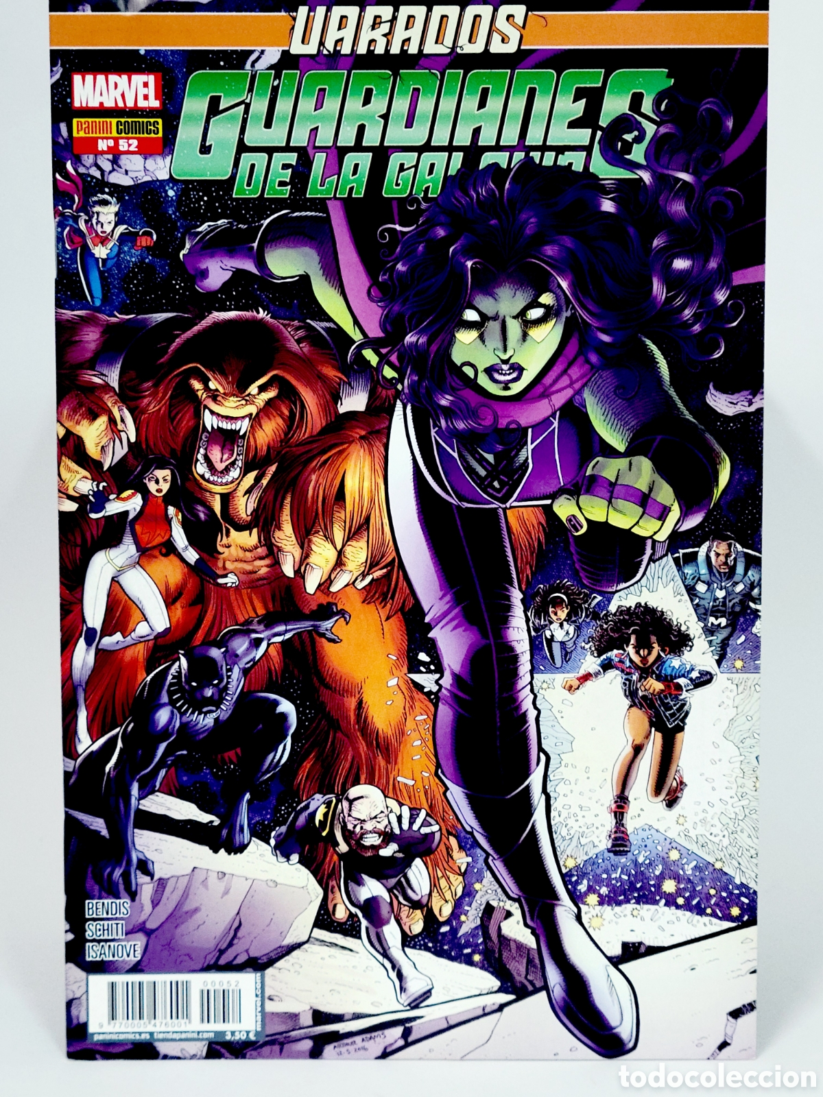 C&oacute;mics: C&Oacute;MIC GUARDIANES DE LA GALAXIA 52 VARADOS PANINI MARVEL GRAPA DE KIOSCO
