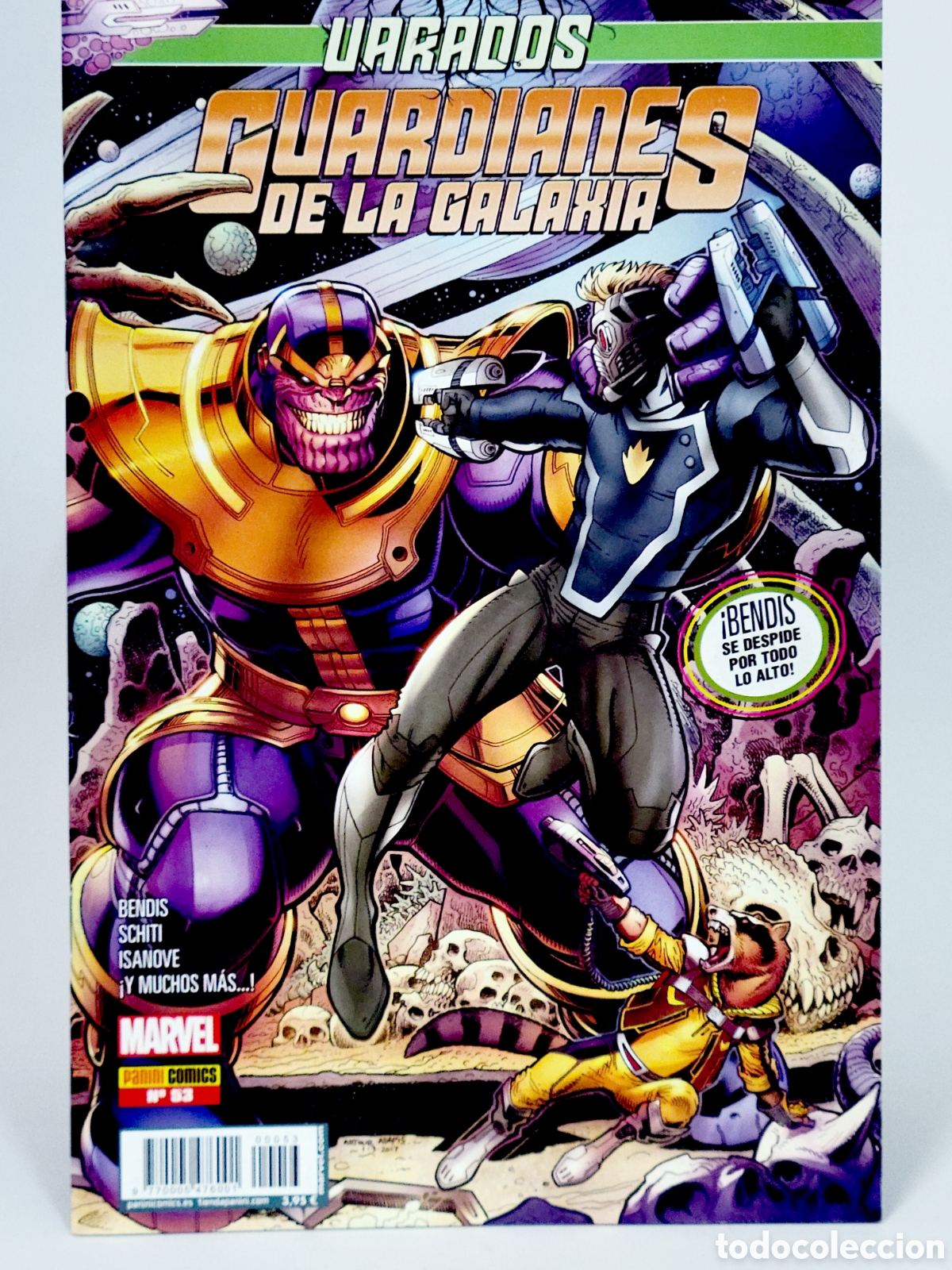 C&oacute;mics: C&Oacute;MIC GUARDIANES DE LA GALAXIA 53 VARADOS PANINI MARVEL GRAPA DE KIOSCO