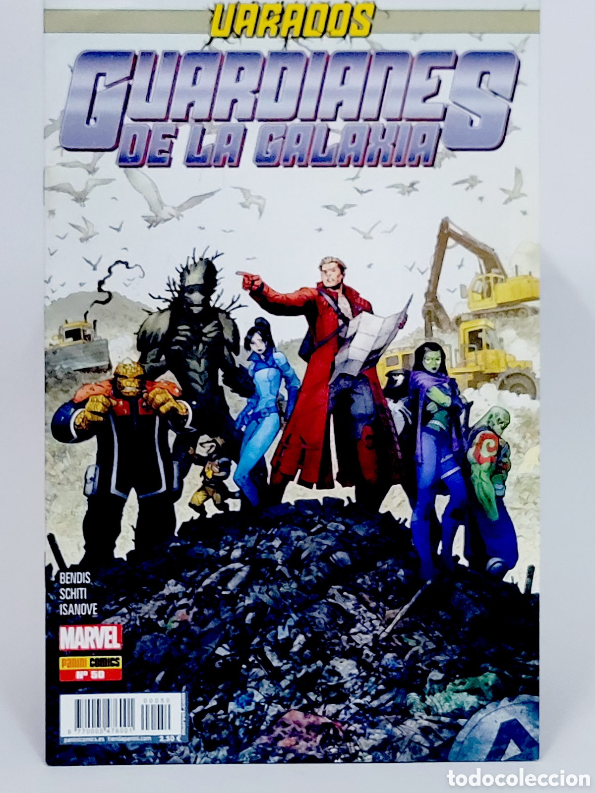 C&oacute;mics: C&Oacute;MIC GUARDIANES DE LA GALAXIA 50 VARADOS PANINI MARVEL GRAPA DE KIOSCO