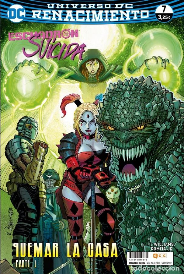 C&oacute;mics: ESCUADR&Oacute;N SUICIDA. UNIVERSO DC RENACIMIENTO : QUEMAR LA CASA. PARTE 1 (ECC)