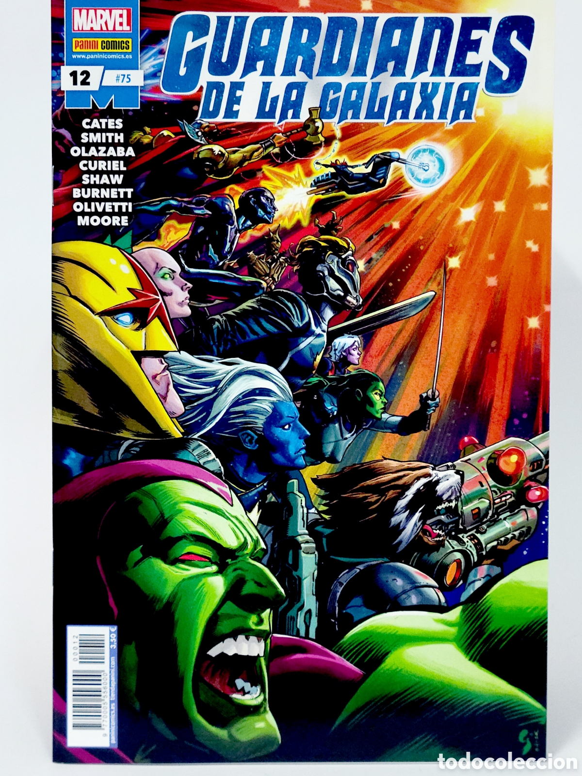 C&oacute;mics: C&Oacute;MIC GUARDIANES DE LA GALAXIA 75 PANINI MARVEL GRAPA DE KIOSCO