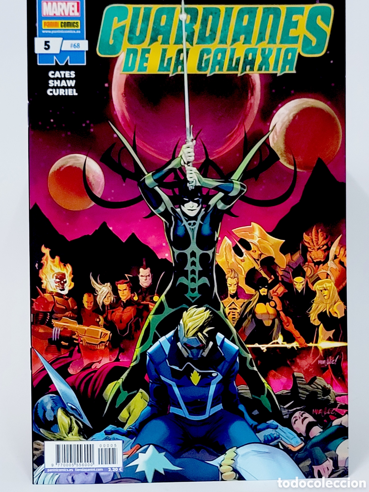 C&oacute;mics: C&Oacute;MIC GUARDIANES DE LA GALAXIA 68 PANINI MARVEL GRAPA DE KIOSCO - Foto 1