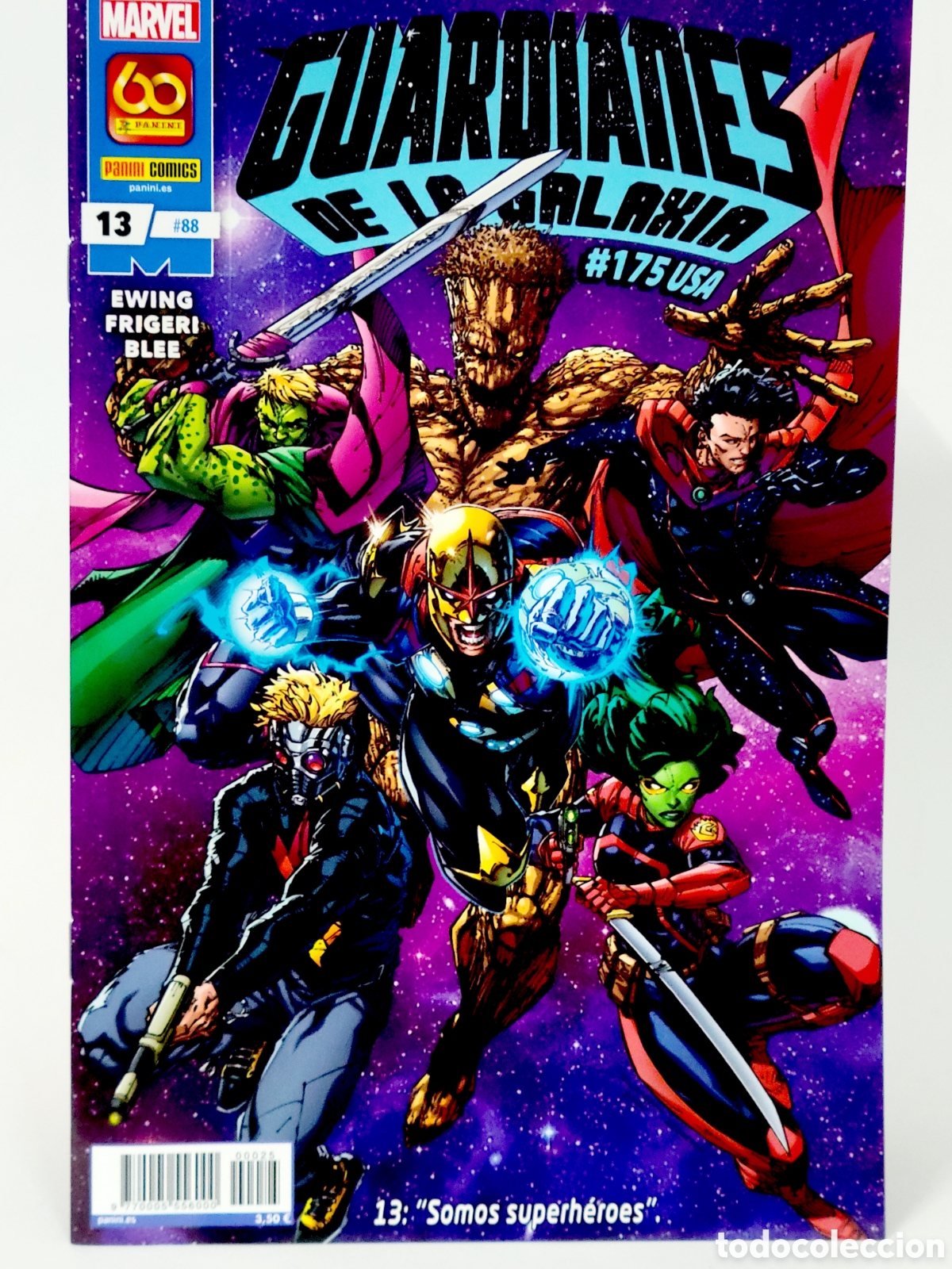 C&oacute;mics: C&Oacute;MIC GUARDIANES DE LA GALAXIA 88 PANINI MARVEL GRAPA DE KIOSCO