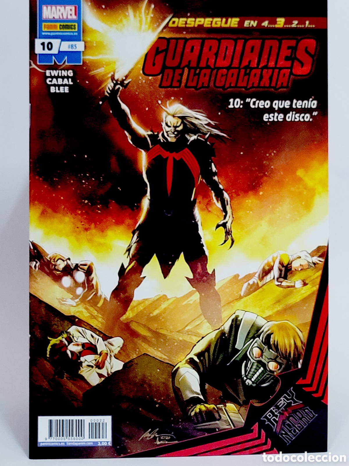 C&oacute;mics: C&Oacute;MIC GUARDIANES DE LA GALAXIA 85 REY NEGRO PANINI MARVEL GRAPA DE KIOSCO